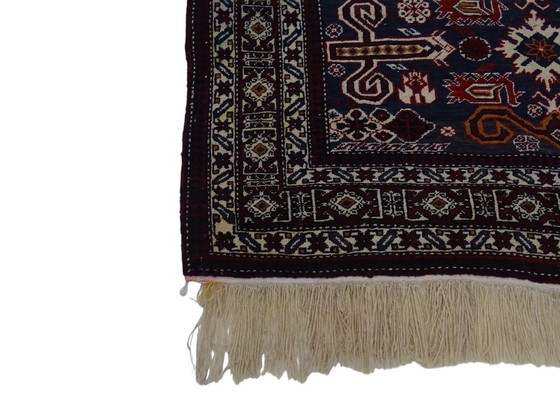 Image 1 of Seltene afghanische Decke – 210 x 140 cm – 100 % Wolle – handgeknüpft