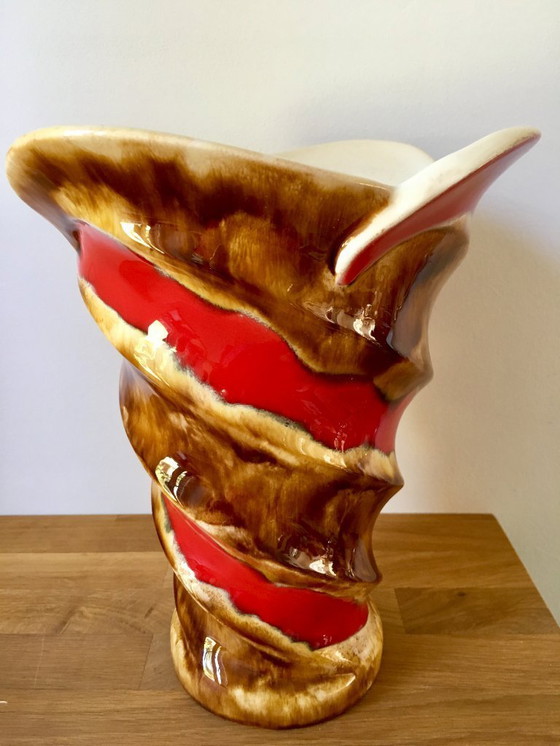 Image 1 of Grand VASE Céramique Emaillée BAUDIN