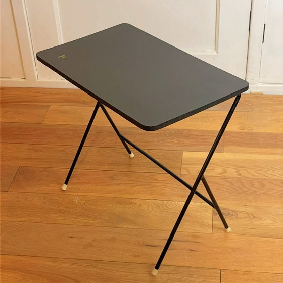 Image 1 of Table d'appoint vintage de Pilastro – Plateau en perstorp, années 1950