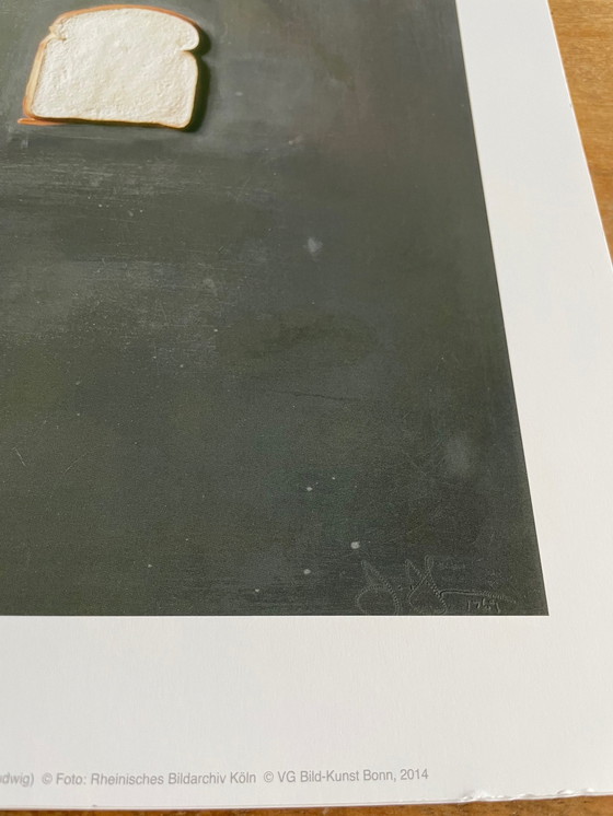 Image 1 of Jasper Johns, Bread, 1969, Museum Ludwig Köln, Copyright Rheinisches Köln, and VG Bild-Kunst Bonn, 2014