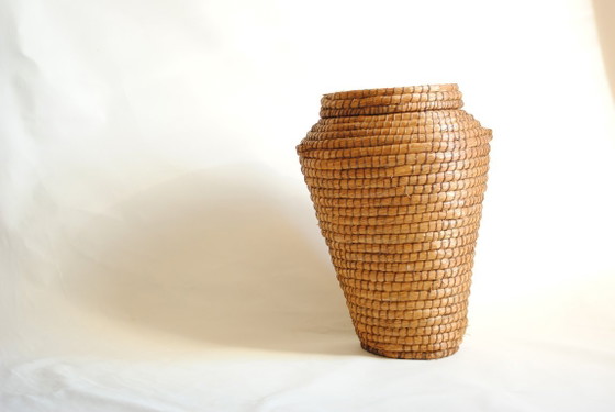 Image 1 of Large Bohemian Decorative Basket