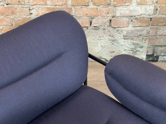 Fogia Bollo Lounge Chair - azul oscuro | Andreas Engesvik – Sillones, Metal, Textil (photo 9 of 16)
