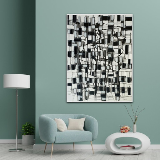 Natia Antadze Abstract Composition XXL