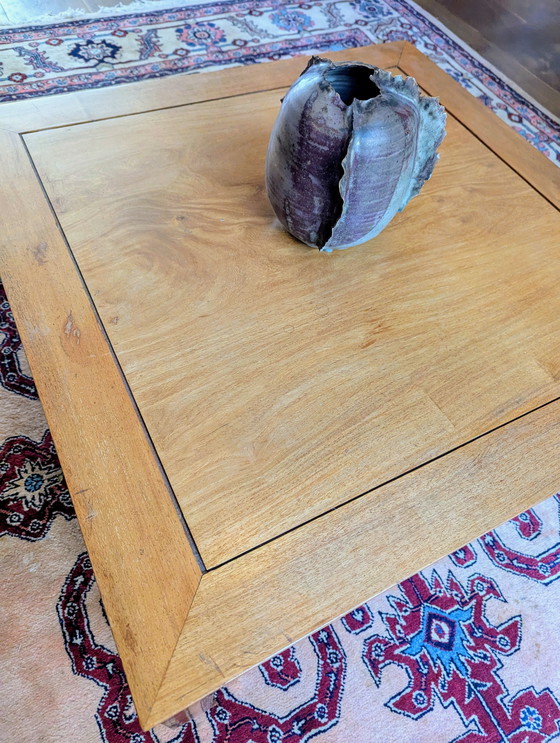 Image 1 of Antique coffee table Chinese Asian solid wood