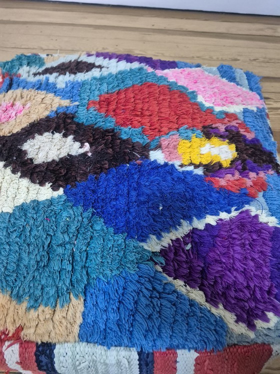 Image 1 of Natural Wool Pouf 💯🐑