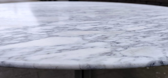Image 1 of Preben Fabricius and Jorgen Kastholm round dining table, for Kill International