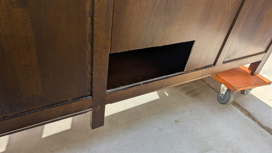 Image 1 of Buffet en bois massif