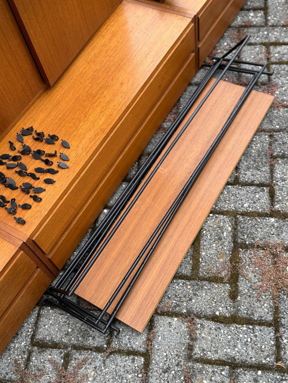 Image 1 of Omnia Modulair Teak Wandmeubel