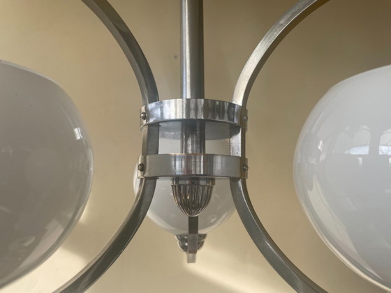 Image 1 of Lámpara colgante Lámpara de techo Art Déco 1930 Gorriones Francés