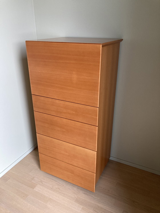 Image 1 of Secretaire In Cherrywood