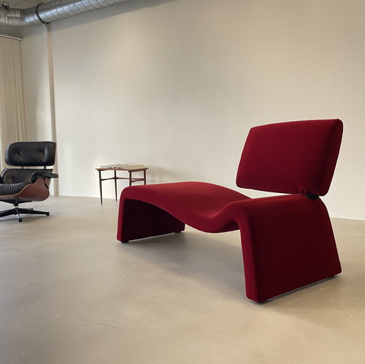 Sofá cama Cor Onda, tumbona, sillón, diseño Panton Roset, Vitra Mourgue