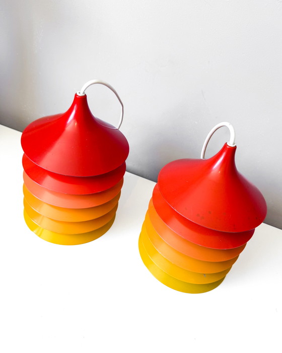 Image 1 of 2x Ikea Duett pendant lamp