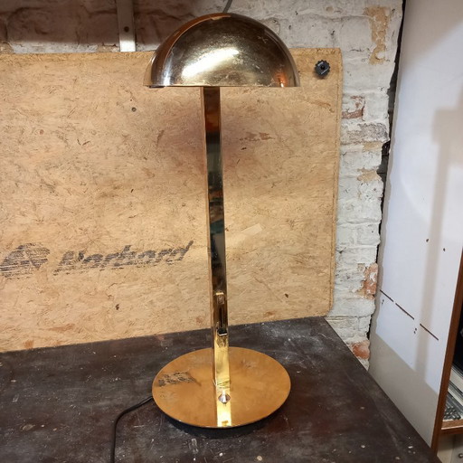 Tischleuchte aus messing von Hillebrand