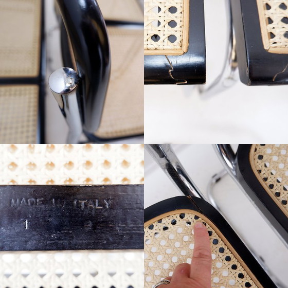 Image 1 of Dining Chairs Vintage, Set of 5+1 - Italy