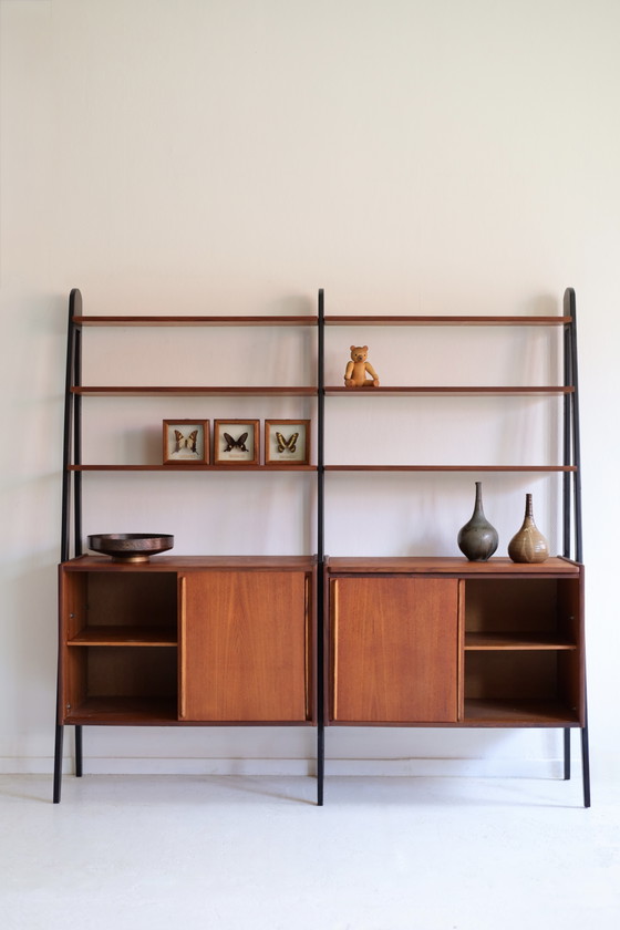 Image 1 of Scandinavische Wandkast, Jaren 60