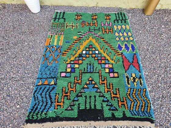 Alfombra bereber natural hecha a mano 2,5x1,5 m – Wool (photo 13 of 19)
