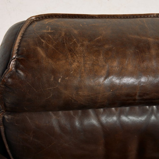 Image 1 of MK10591 Modell 757 Ledersofa-Set von Harry de Groot für Leolux, 3-teilig