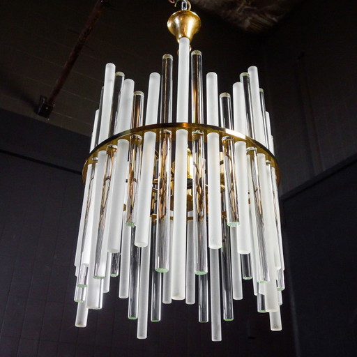 Christop Palme Kronleuchter mit Kristallglas