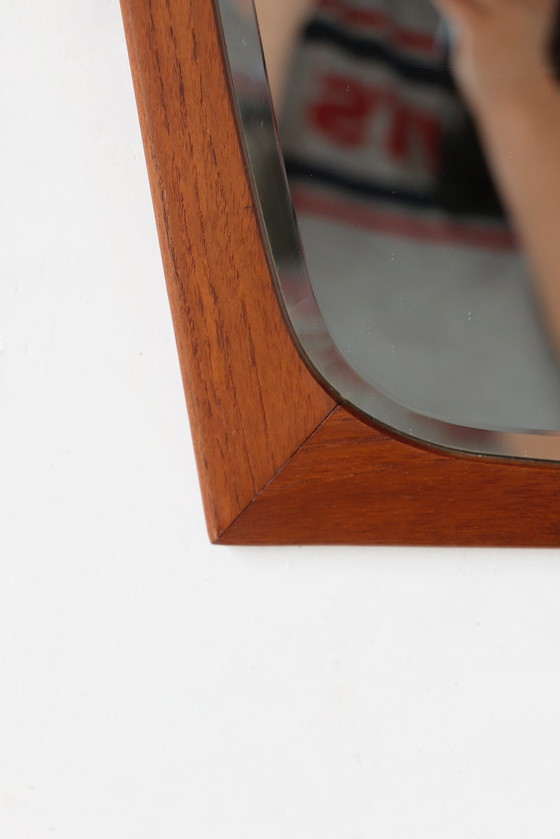 Image 1 of Vintage teak mirror - Aksel Kjersgaard - Danish design 1960