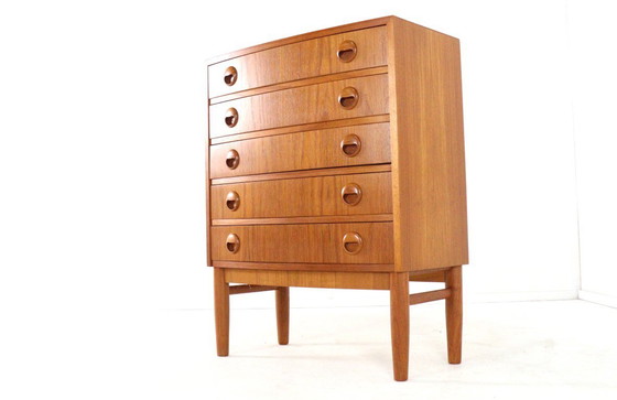 Image 1 of Kai Kristiansen for Feldballes chest of drawers, vintage Danish design