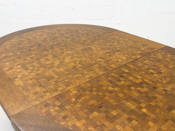 Image 1 of Round dining table by Dieter Waeckerlin, Switzerland, 1970s