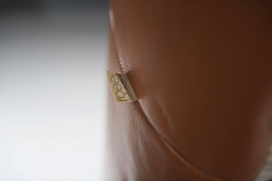 Image 1 of Stunning YOKO Sofa in original cognac leather by Michel Ducaroy for Ligne Roset