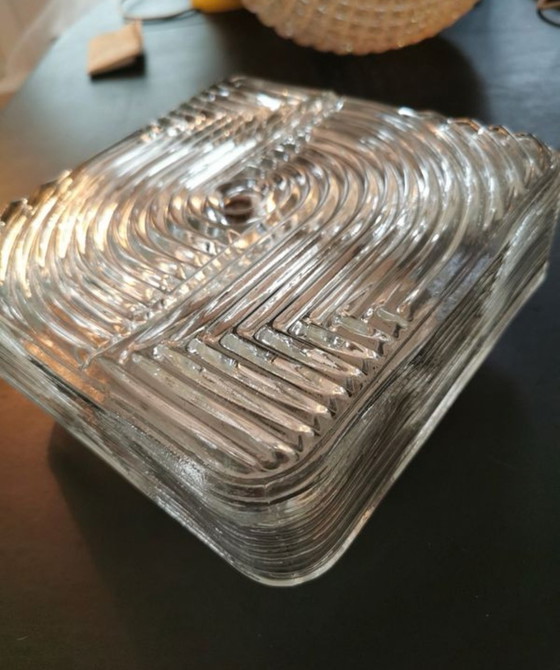 Image 1 of VINTAGE Applique carré Prisma Bauhaus