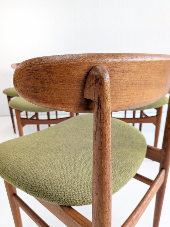 Image 1 of Set van 6 Midcentury eetkamerstoelen uit de jaren 60