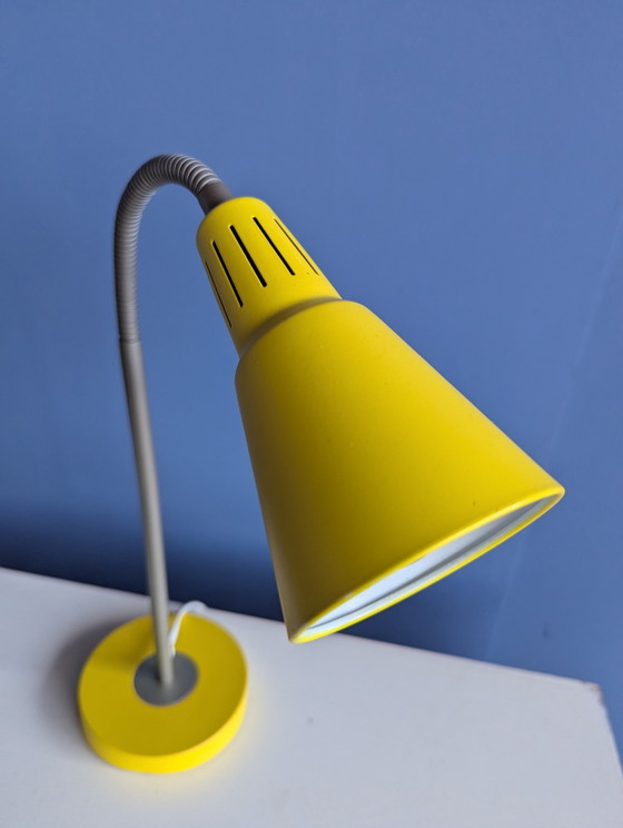 Image 1 of Vintage IKEA KVART lamp, yellow