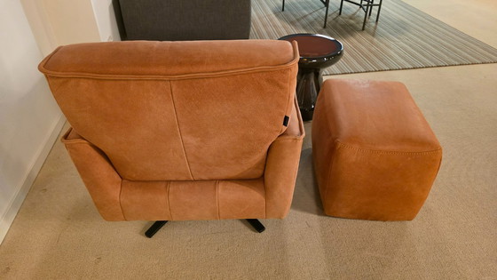 Image 1 of Draaifauteuil Musterring + hocker Togo Rost