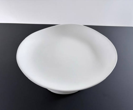 Ciotola Design Bianca su Piedistallo – Forma Organica – Ciotole, Ceramic (photo 6 of 13)