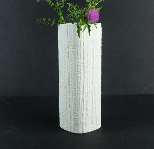 porcelain vase thomas porcelain decor arcta matte glaze 60s 70s