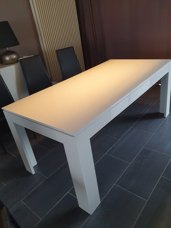 Image 1 of rectangular dining table for 6 to 8 people