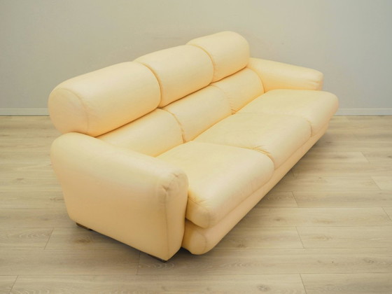 Image 1 of Ledersofa, italienisches Design, 1960er Jahre, Produktion: Italien