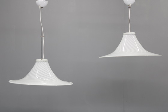 Image 1 of Coppia di pendenti italiani di Murano degli anni '70