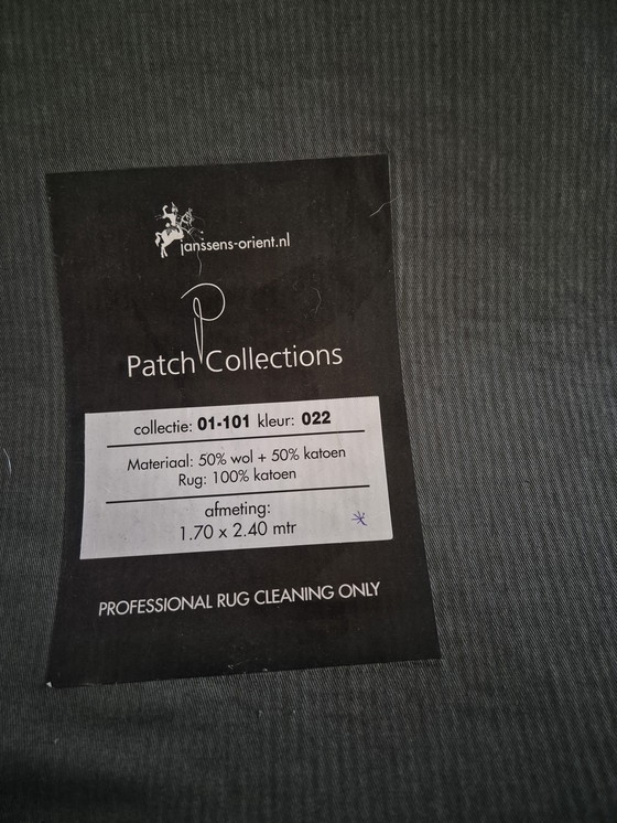 Image 1 of Preciosa alfombra de patchwork de Janssens-Orient