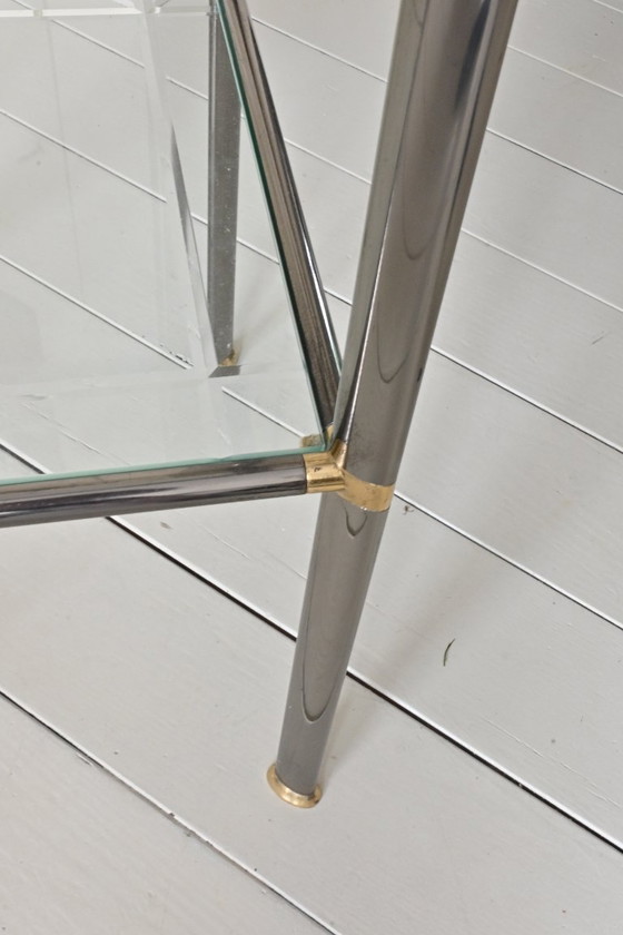 Image 1 of modern 80s side table, Italian design
