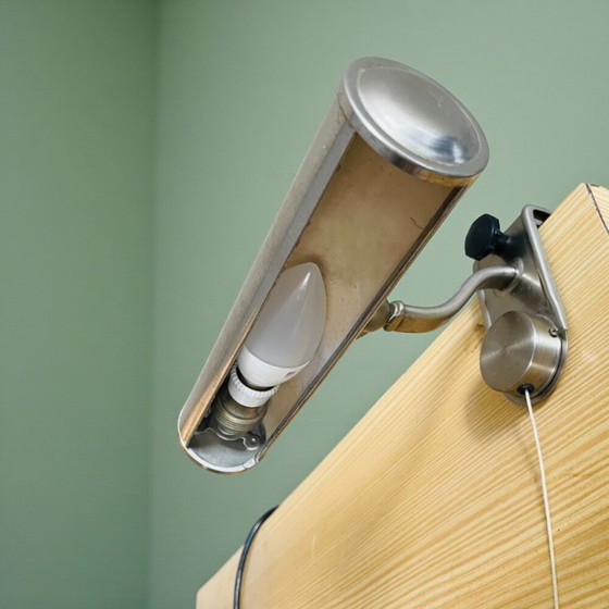 Image 1 of Industrial style aluminium shelf or picture llight with clamp