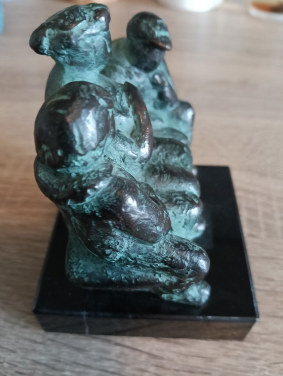 Image 1 of Bronze figurine Karin Beek