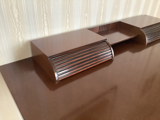 Image 1 of 1980er Art Deco Schreibtisch