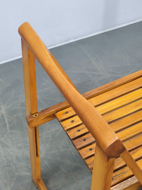 Image 1 of Silla plegable Trieste de Aldo Jacober para Alberto Bazzani, década de 1960.