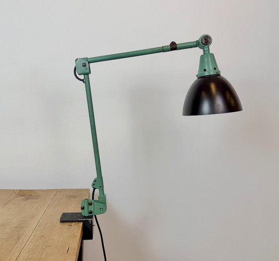 Green Industrial Workshop Desk Lamp by Curt Fischer for Midgard, 1950s – Table lamps, Plastic, Iron (photo 11 of 23)