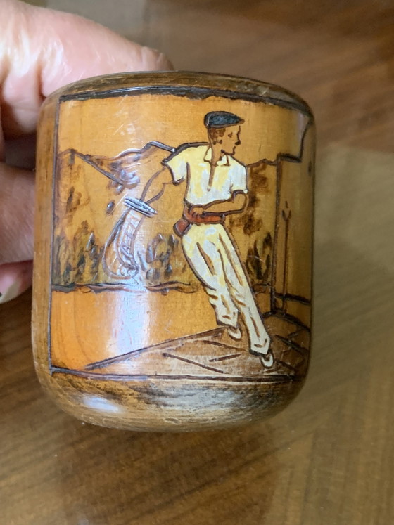Collezione Schiaccianoci a Vite Art Déco (1920-1930) – Pelotari Basco – Bussy Secondo Louis Floutier – Arte (photo 5 of 17)