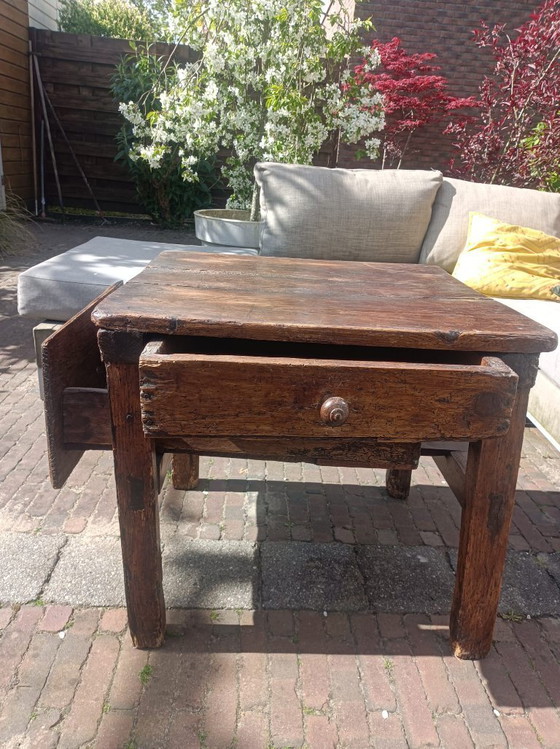 Image 1 of Antique Spanish payment table