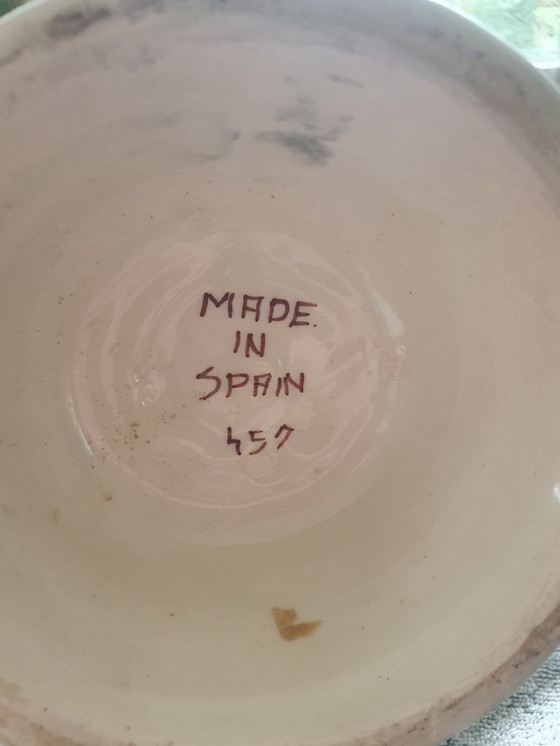 Image 1 of Spanish ceramic vegetable tower 37 cm