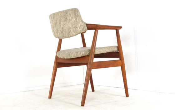Image 1 of Svend Åge Eriksen pour Glostrup GM11 chaise chaise de salle à manger vintage