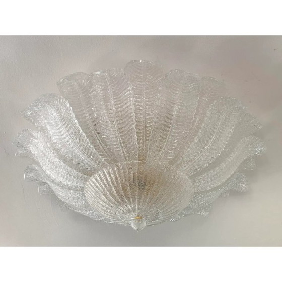 Image 1 of Impresionante lámpara de araña empotrada Sputnik de cristal de Murano italiano