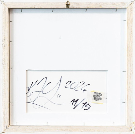 Image 1 of MISTER CLAY (Diego Brusegan), Original Street Art. "Untitled," 2024 - Signed lithograph, RARE edition 11/15