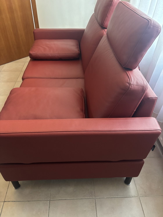 Image 1 of lederen 1-zit en tweezit merk brühl