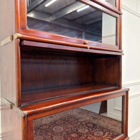 Bibliothèque anglaise de style Globe Wernicke – Verre, Bois (photo 10 of 12)